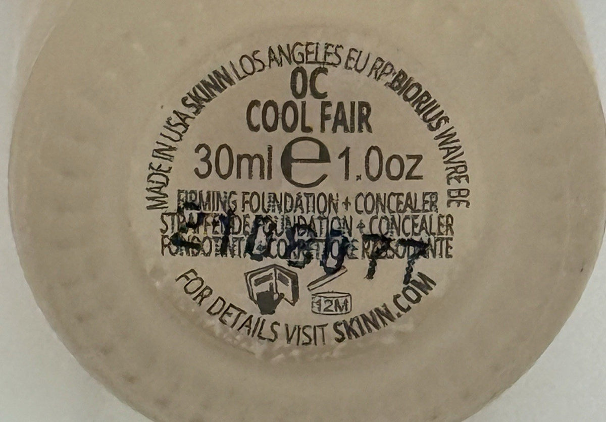 Color Foundation and Concealer 0C Cool Fair - 1 Oz, Skin Care Makeup