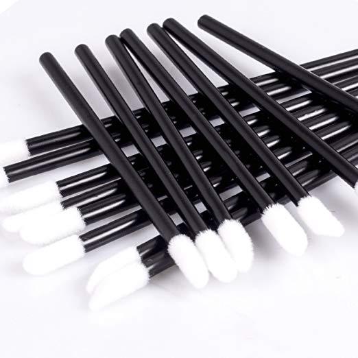 Disposable Lip Brush Wand for Makeup Application, Hygienic Cosmetic Tool