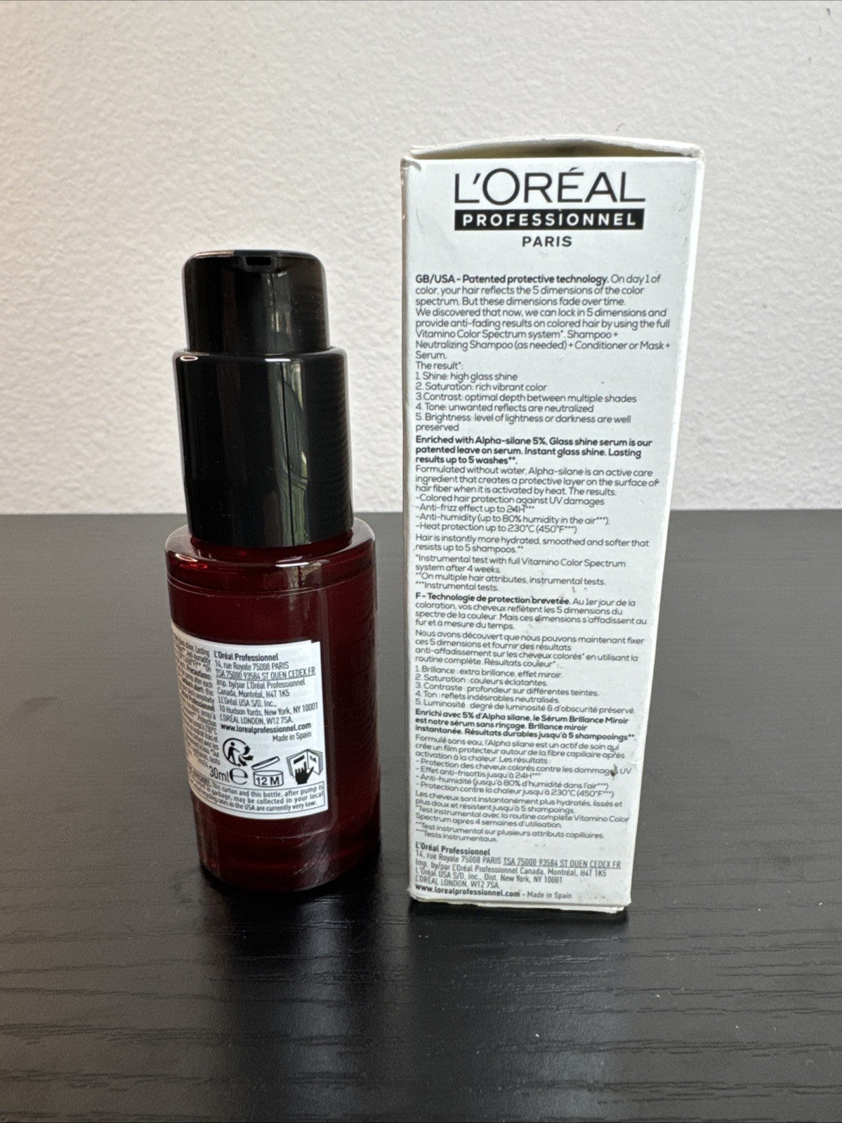 Vitamino Color Spectrum Glass Shine Hair Serum - 1 Fl Oz