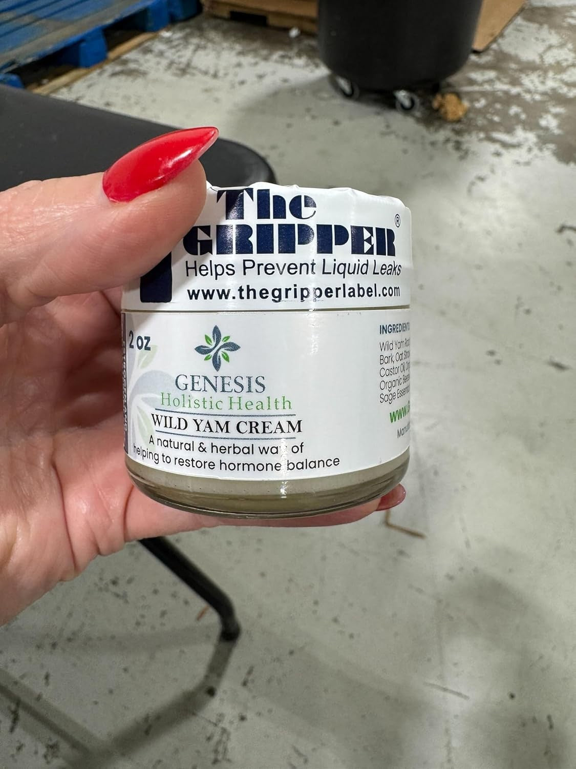 Genesis Wild Yam Root Cream - Organic Perimenopause Aid & Skin