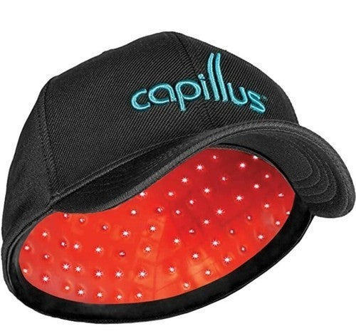 Capillus Plus Laser Hair Growth Cap with Battery & Case