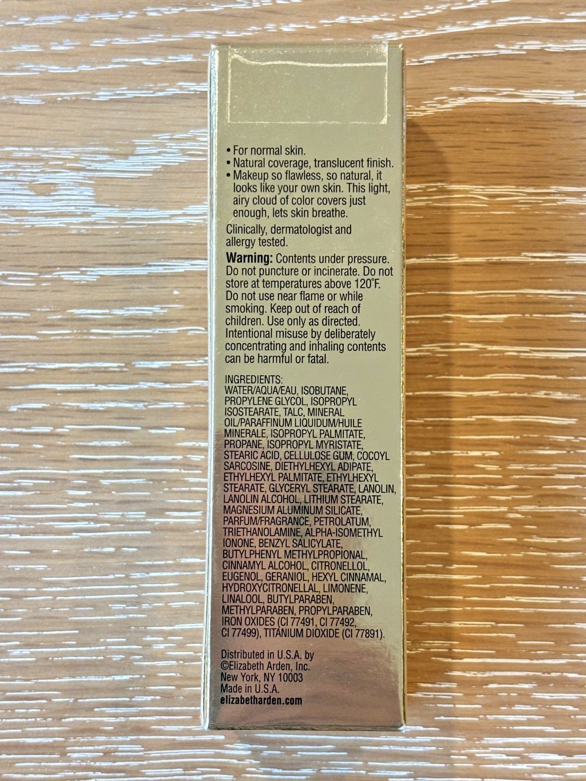 Elizabeth Arden Flawless Finish Mousse Foundation Honey 27 1.7 oz Face Makeup