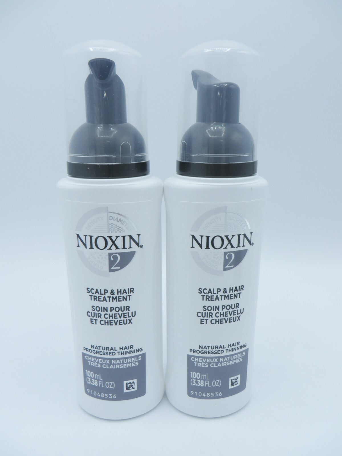 Nioxin System 2 Scalp & Hair Treatment, 3.38 oz (Pack of 2)