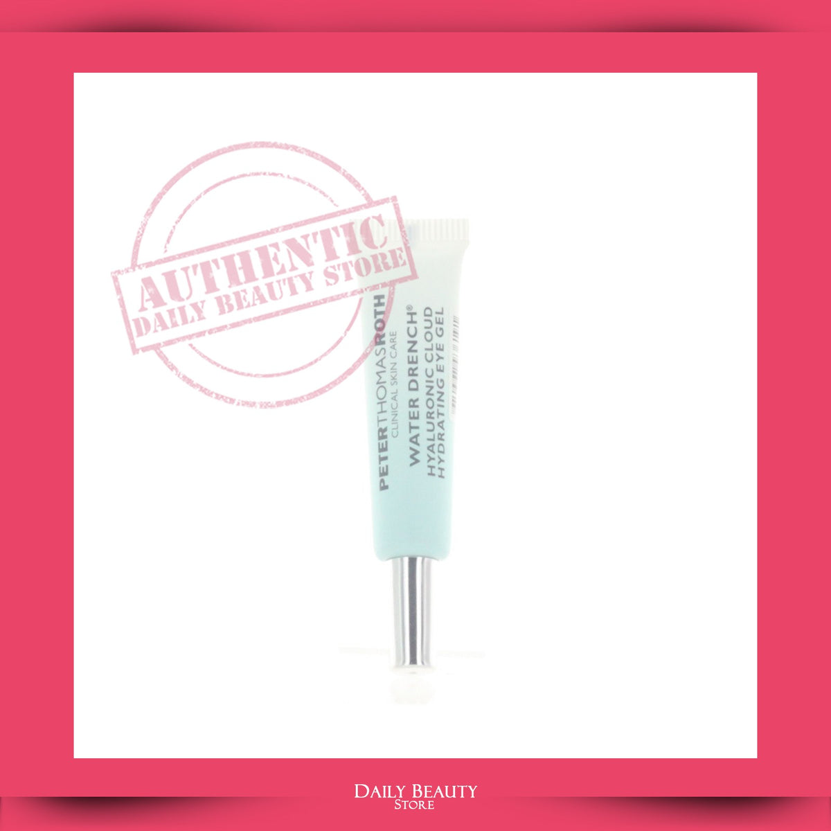 Hydrating Eye Gel for Dark Circles and Puffiness - Hyaluronic Moisturizer 3ml