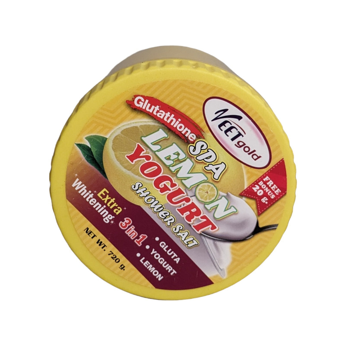 Veet Gold Glutathione Lemon Yoghurt Spa Shower Salt 720g Sales!!!