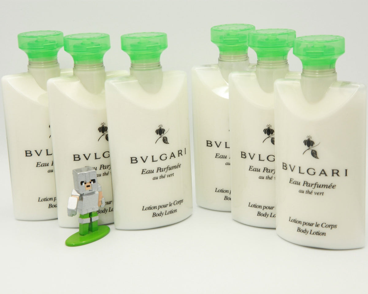 Green Tea Body Lotion Set, 6x75ml Bottles
