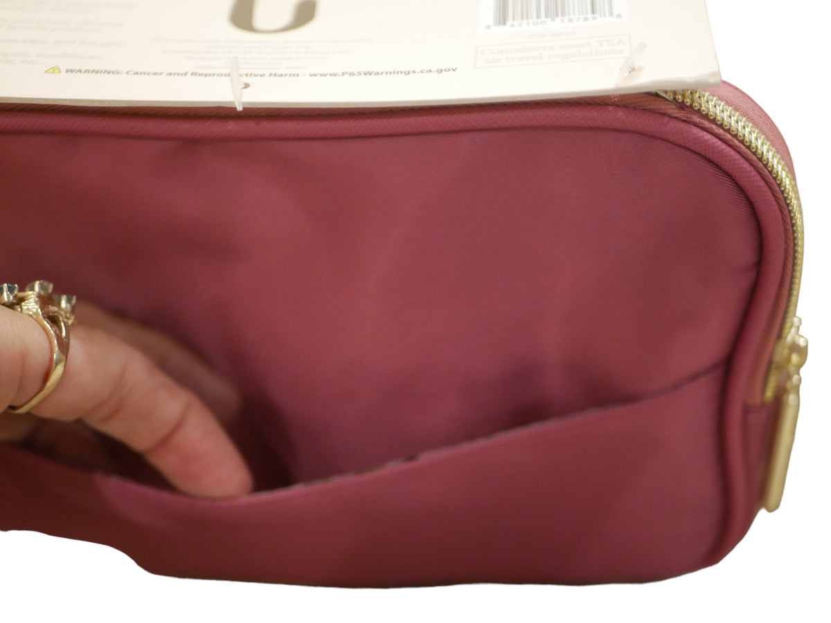 Travel Bottle Set with Case - 11 Reusable TSA-Approved Containers for Cosmetics & Toiletries