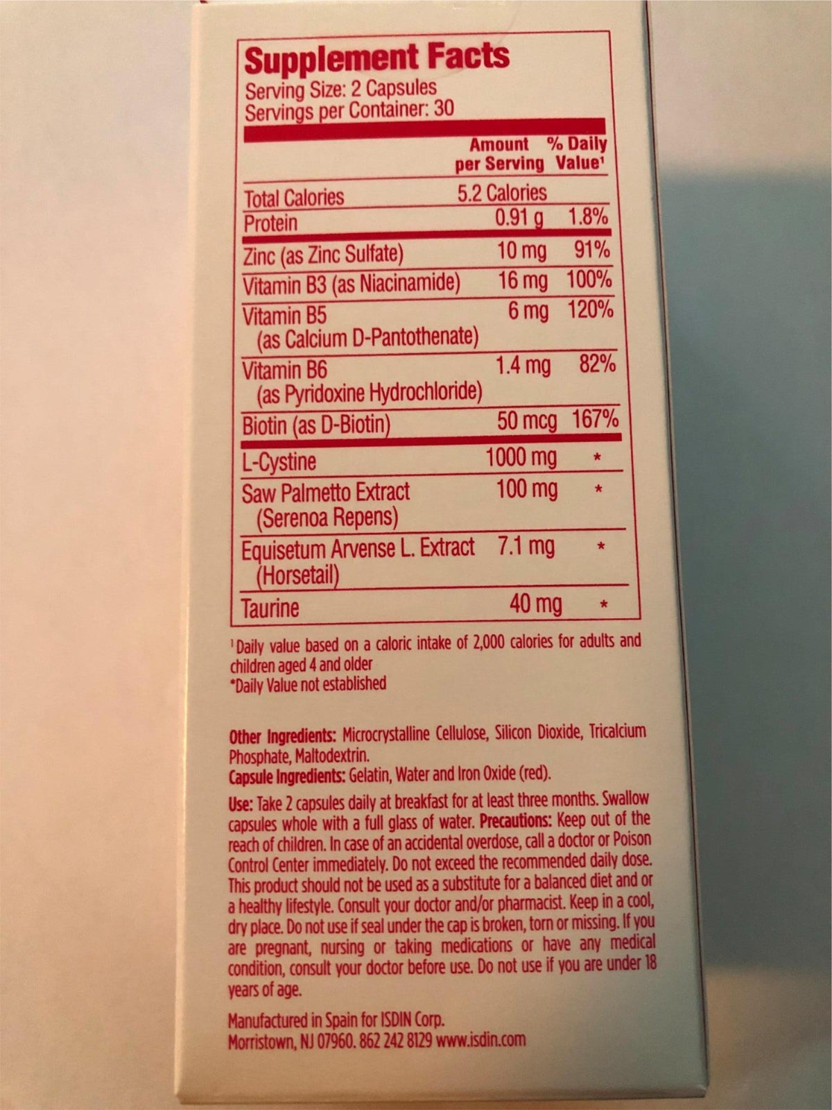 ISDIN Lambdapil Hair Density - 60 Capsules