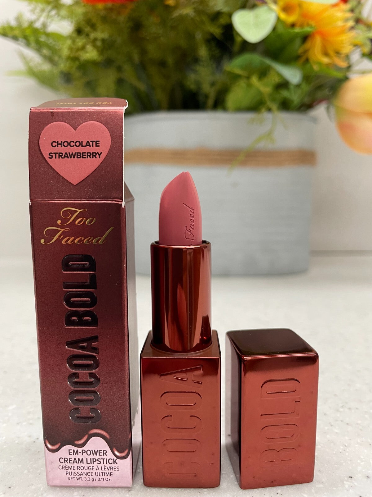 Cream Lipstick - Cocoa Nude Shades with Bold, Butter Texture - Multiple Variants