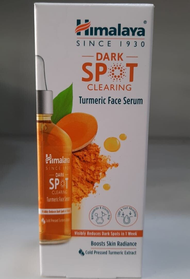 Himalaya Dark Spot Clearing Turmeric Face Serum - 30ml Pack of 2