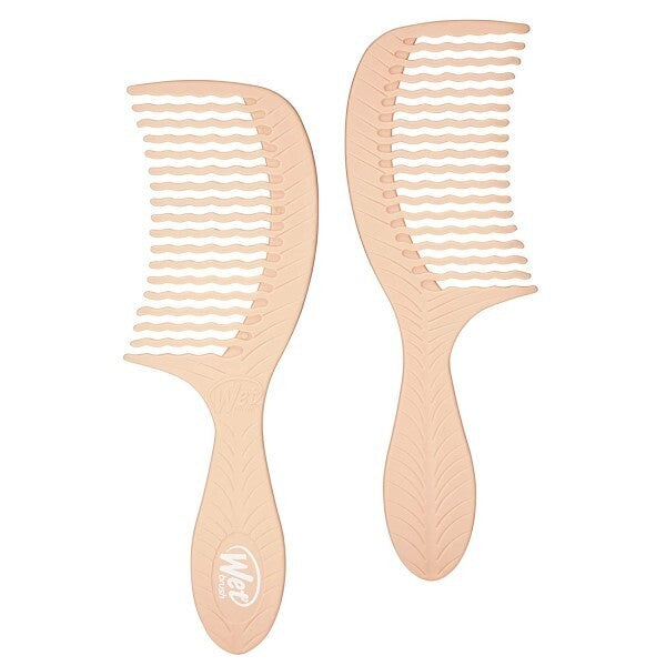 Wet Brush Go Green Coconut Oil Infused Detangling Comb with WaveTooth Design