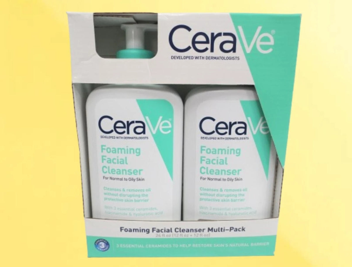 Foaming Facial Cleanser for Normal to Oily Skin - 12 oz, 2-Pack Gift Set