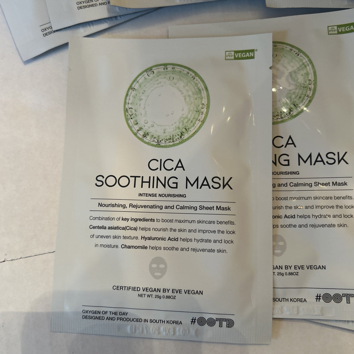 Retinol & Cica Soothing Face Masks - 11 Pack