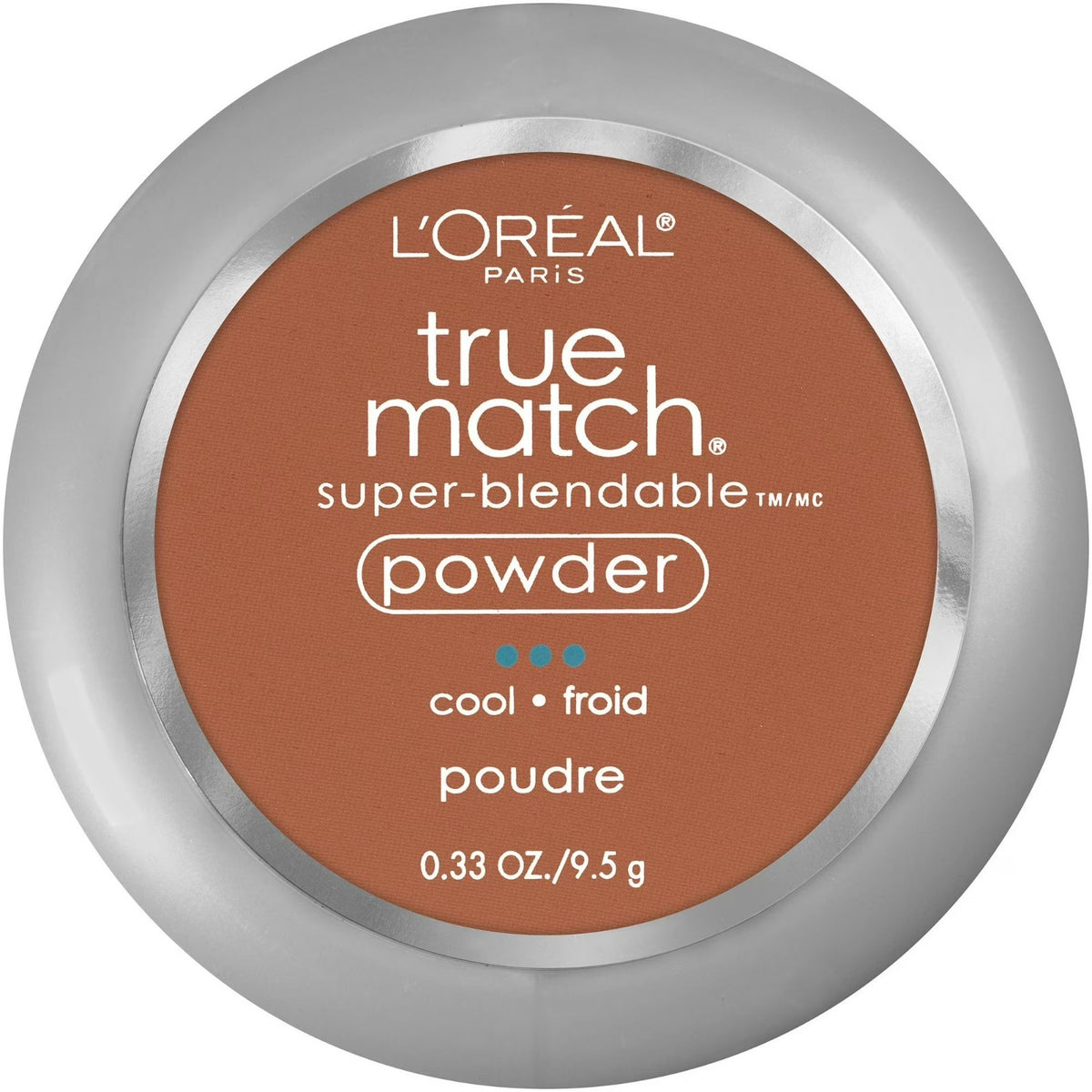 L'Oreal True Match Super Blendable Face Powder C7 Nut Brown - Flawless Finish