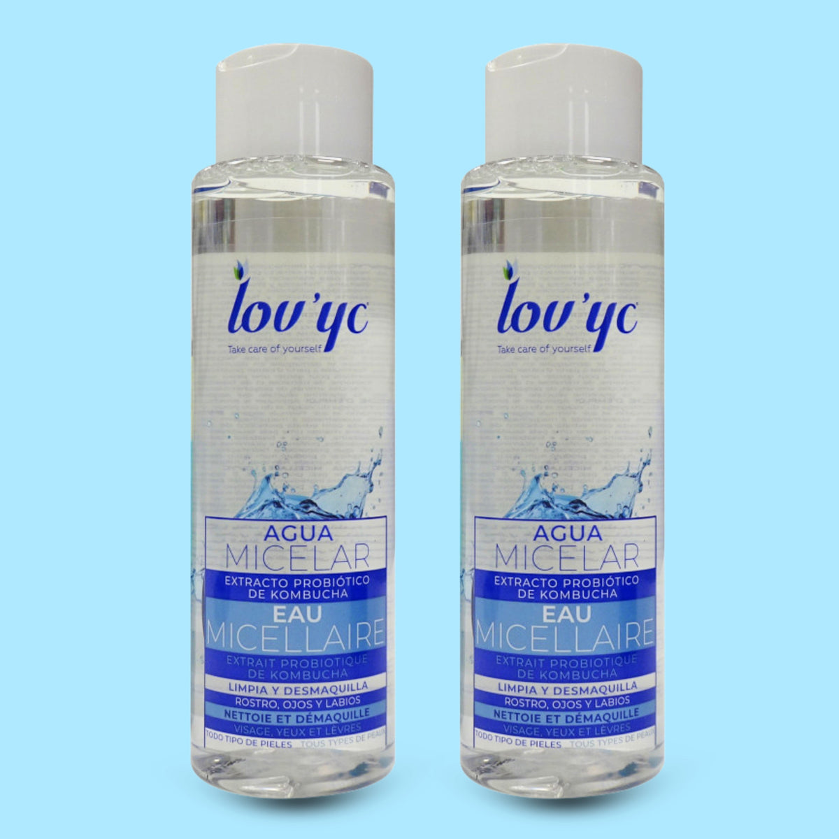 Micellar Water with Kombucha Extract – 16.9 fl oz (2-Pack) All Skin Types