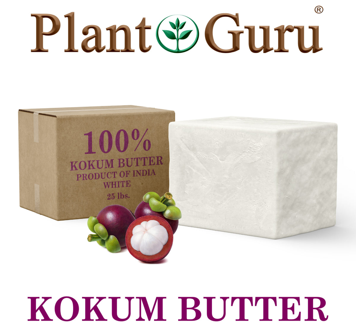 Raw Kokum Butter 100% Pure Natural Cold Pressed