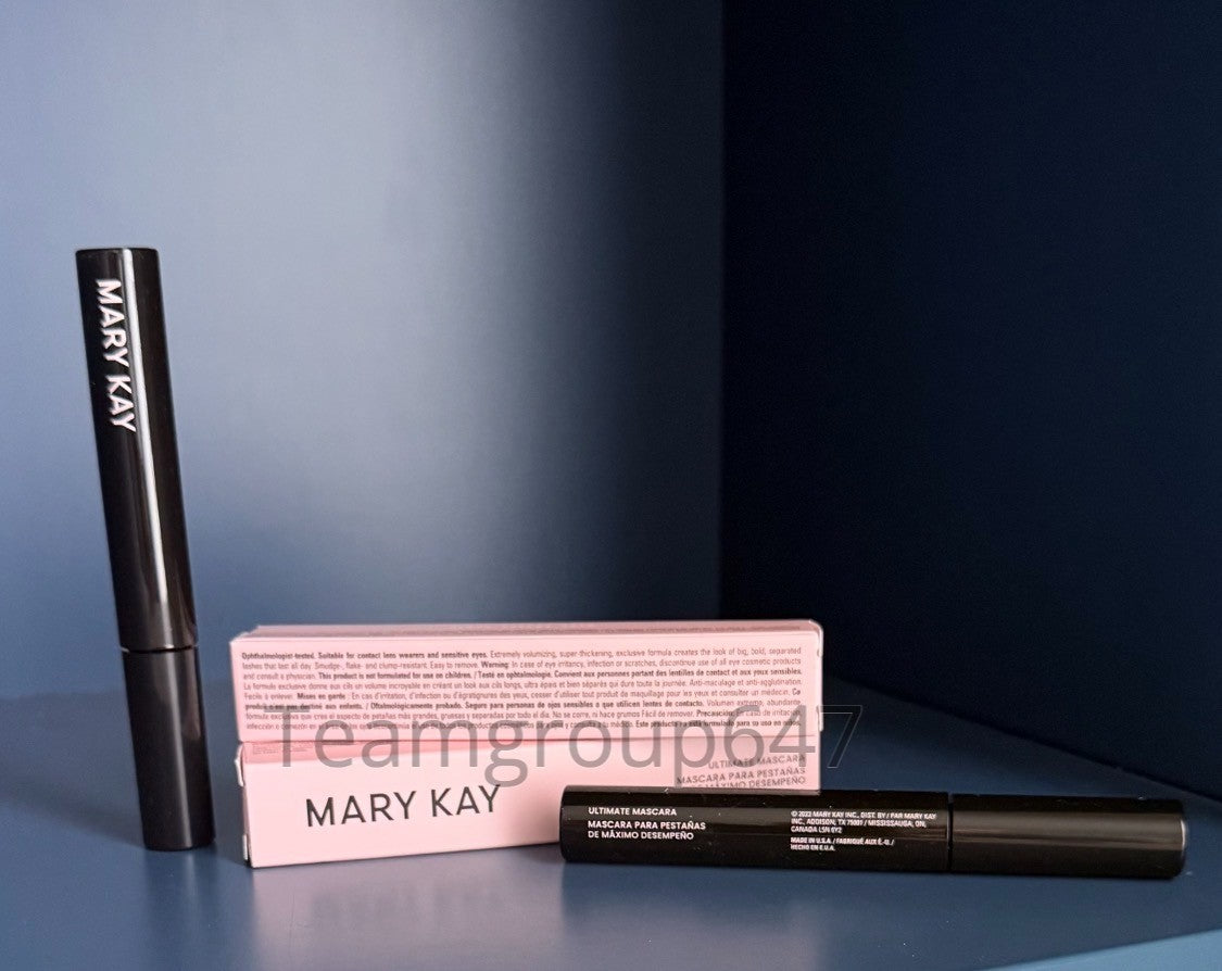 Mary Kay Ultimate Mascara Black-Noir 2 Pack - Volumizing & Lengthening