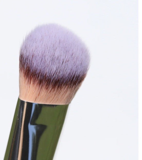 Vegan Makeup Brush Set - 3 Piece Face Collection for Flawless Finish