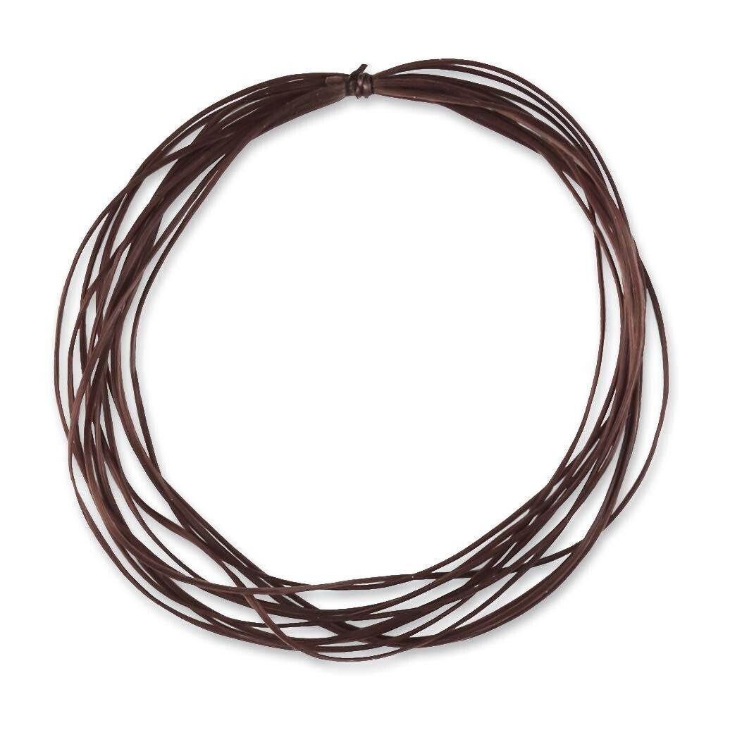 Lot of 2 Scunci Color Match Multi-Strand Spandex Ponytailer For Brown