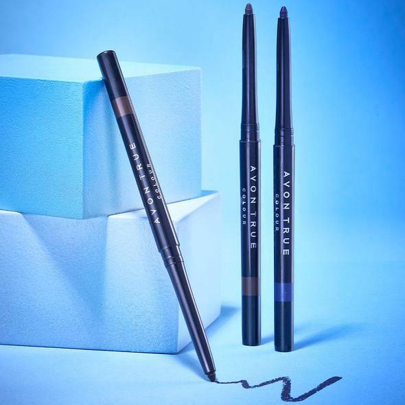 Set of 3 Eyeliner Pencils in Various Shades - Long-lasting, Smudge-proof, Precise Application