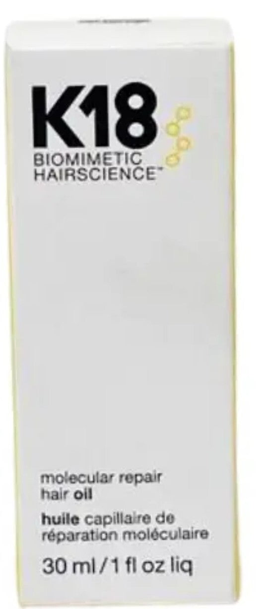 K18 Molecular Repair Hair Oil 1 Oz / 30 ml - Hair Treatment & Nourishment