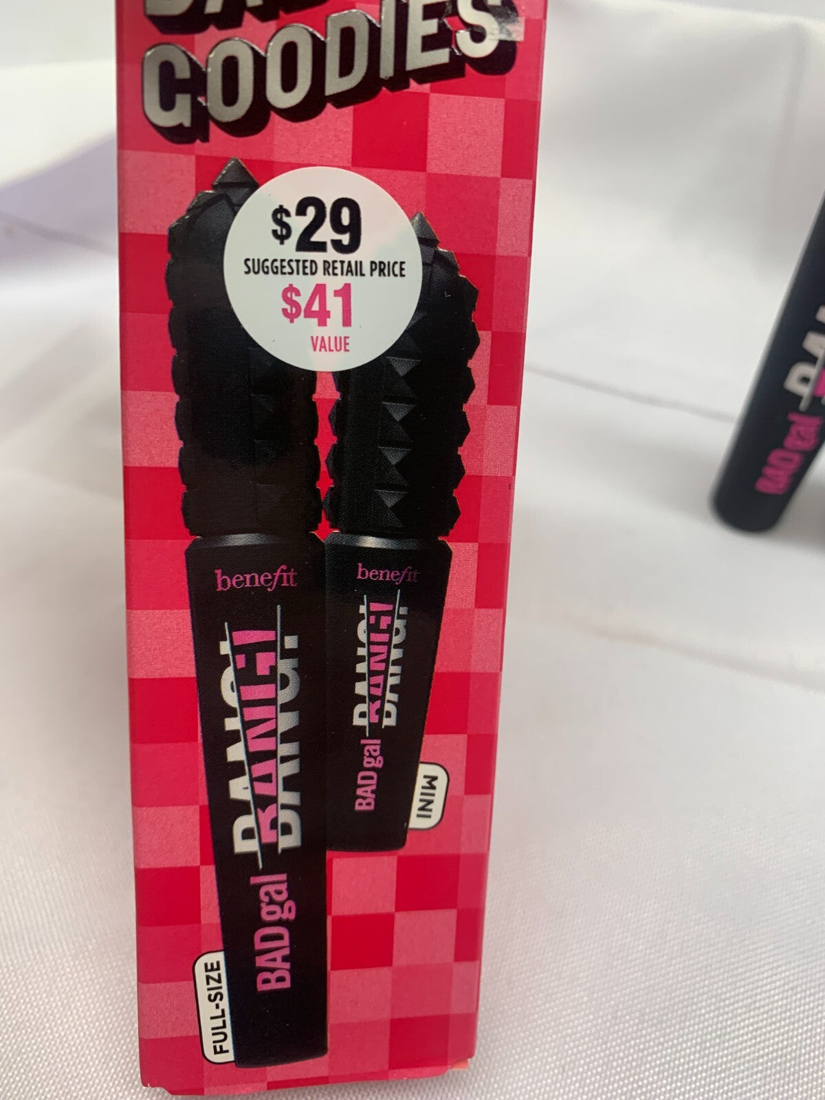 Benefit Bad Gal Bang Volumizing Mascara - Regular & Mini Size Black