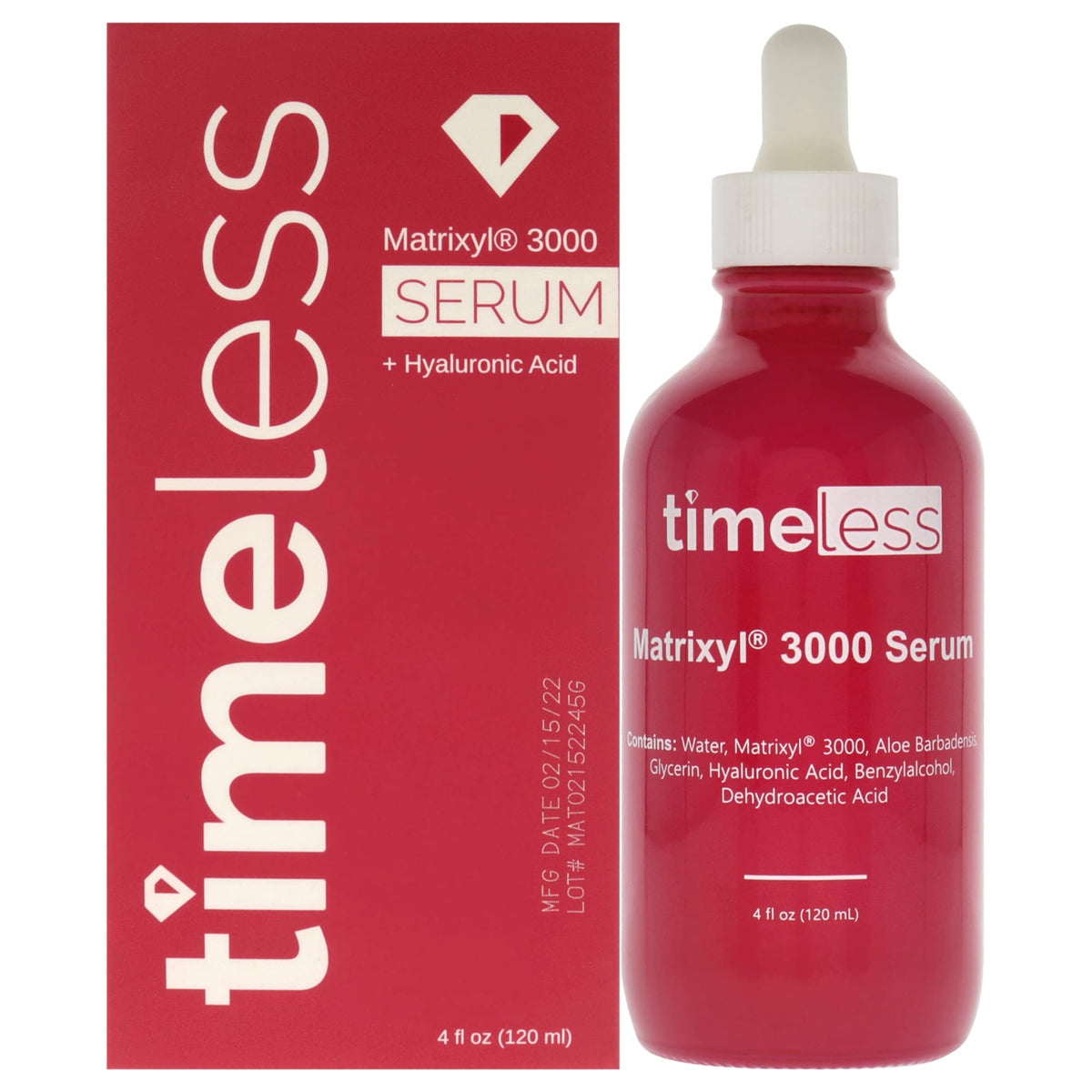 Hydrating Hyaluronic Acid and Collagen Serum - Unisex 4 oz