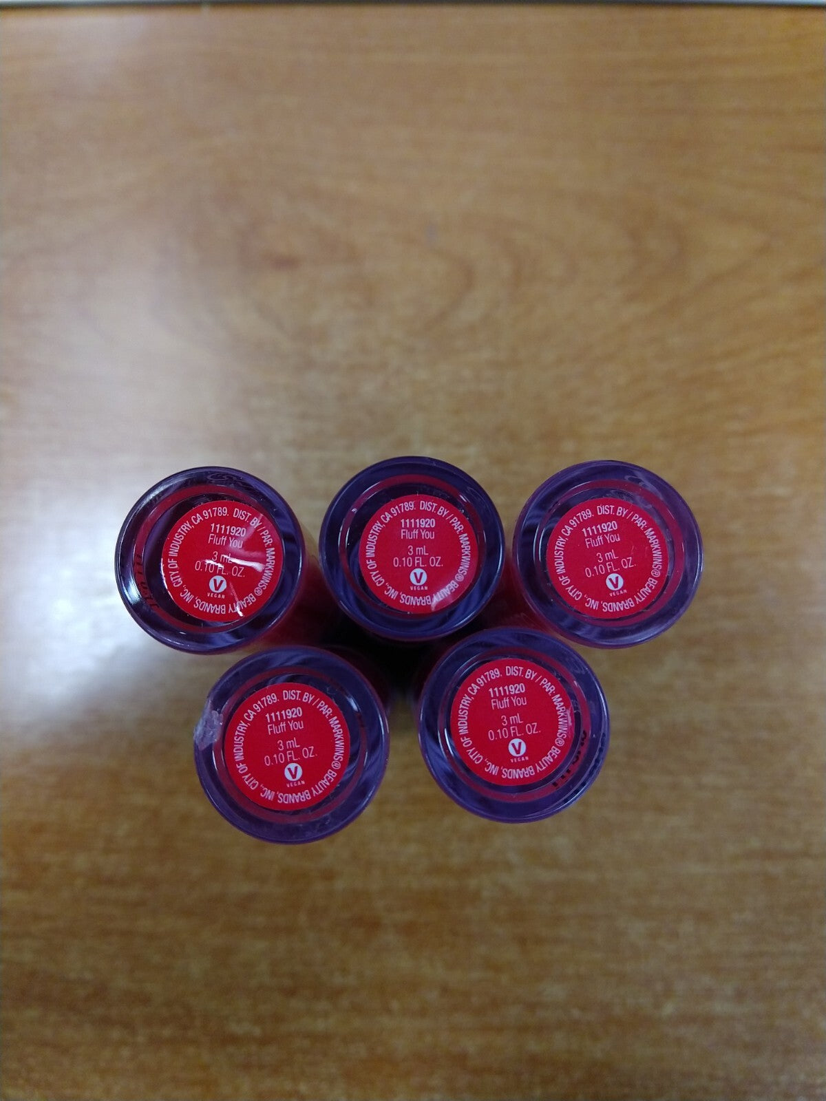 Lip Makeup Set - 5 Pack Cloud Pout Lip Cream - Choose Shade & Quantity