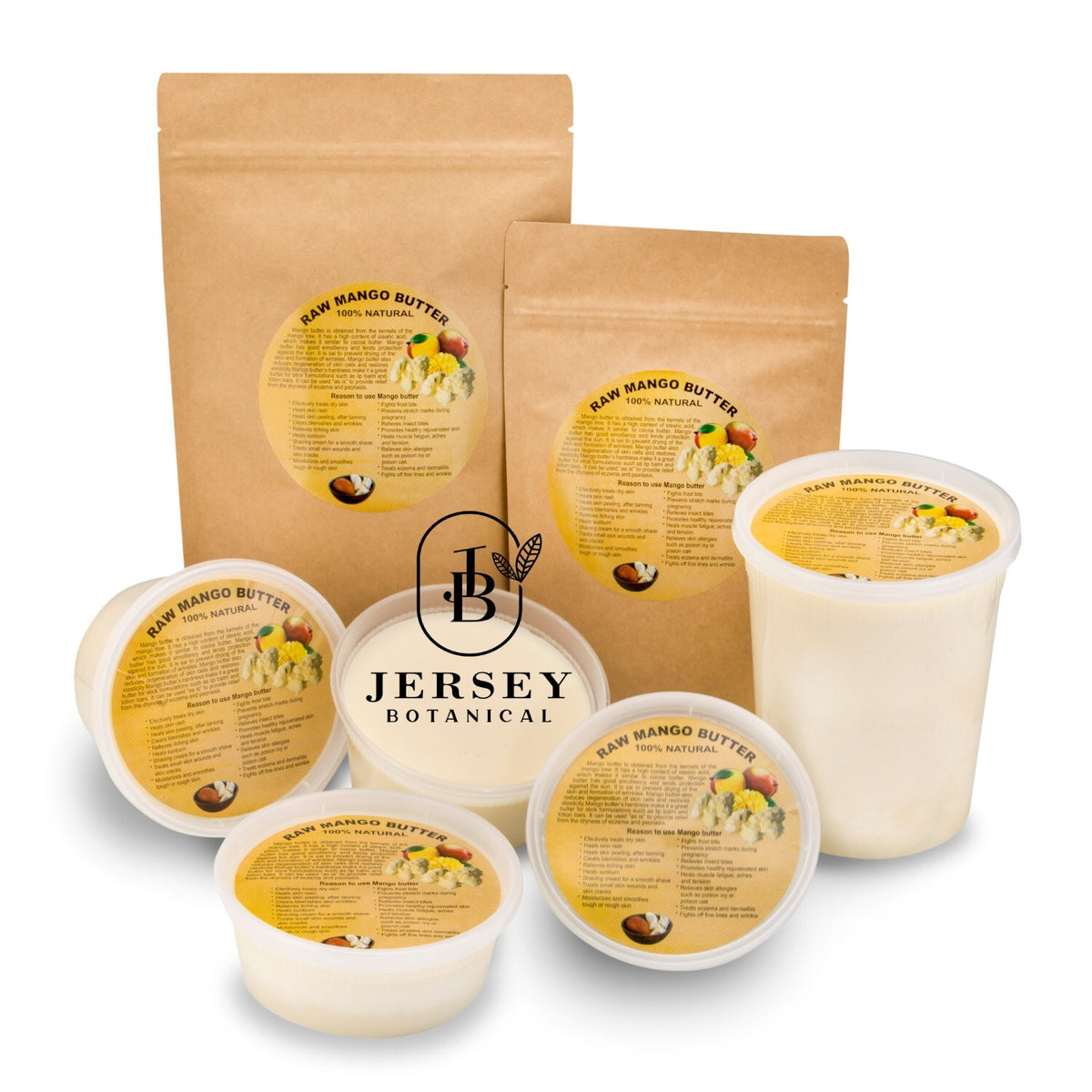 Organic Raw Butter for Cosmetics & Soap Making