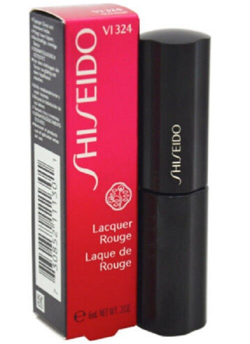 Shiseido Lacquer Rouge VI 324 Discret Lipstick 0.2 oz / 6 ml New