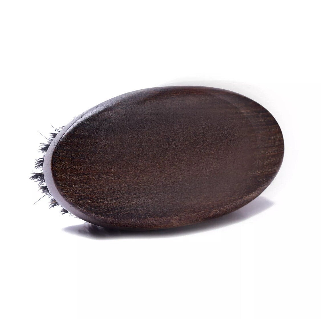 Men's Boar Hair Beard Brush - Soft Bristle Mustache Grooming & Styling