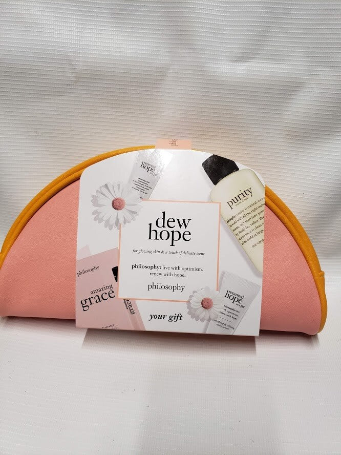 Philosophy Dew Hope Gift Set with Purity, Amazing Grace & Moisturizer - Skincare Gift Collection