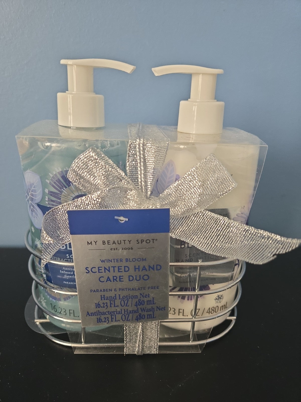 Winter Bloom Hand Care Duo Set - Soap & Lotion 16.2oz Each Gift Pack