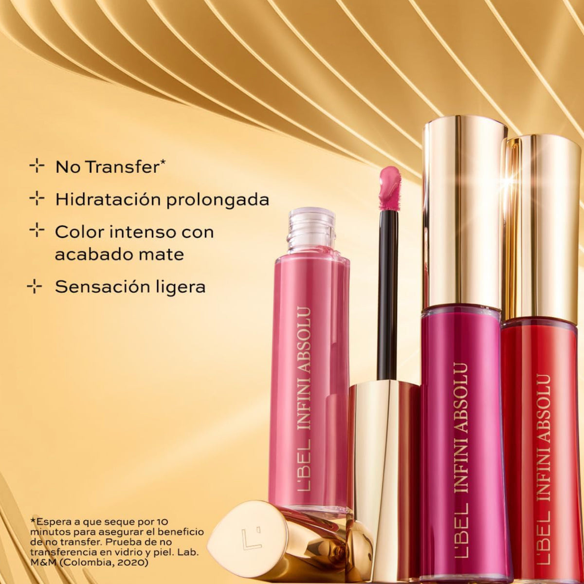 Long-Lasting Matte Lipstick Fucsia Flamingo No Transfer Hydrating Lip Color