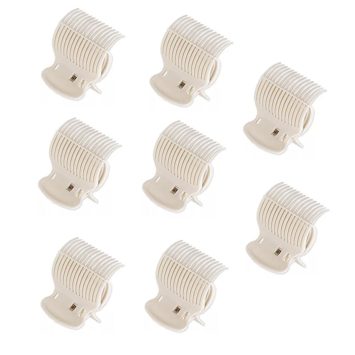 8 Pack Hot Roller Clips Hair Curler Claw Clips Replacement for Styling