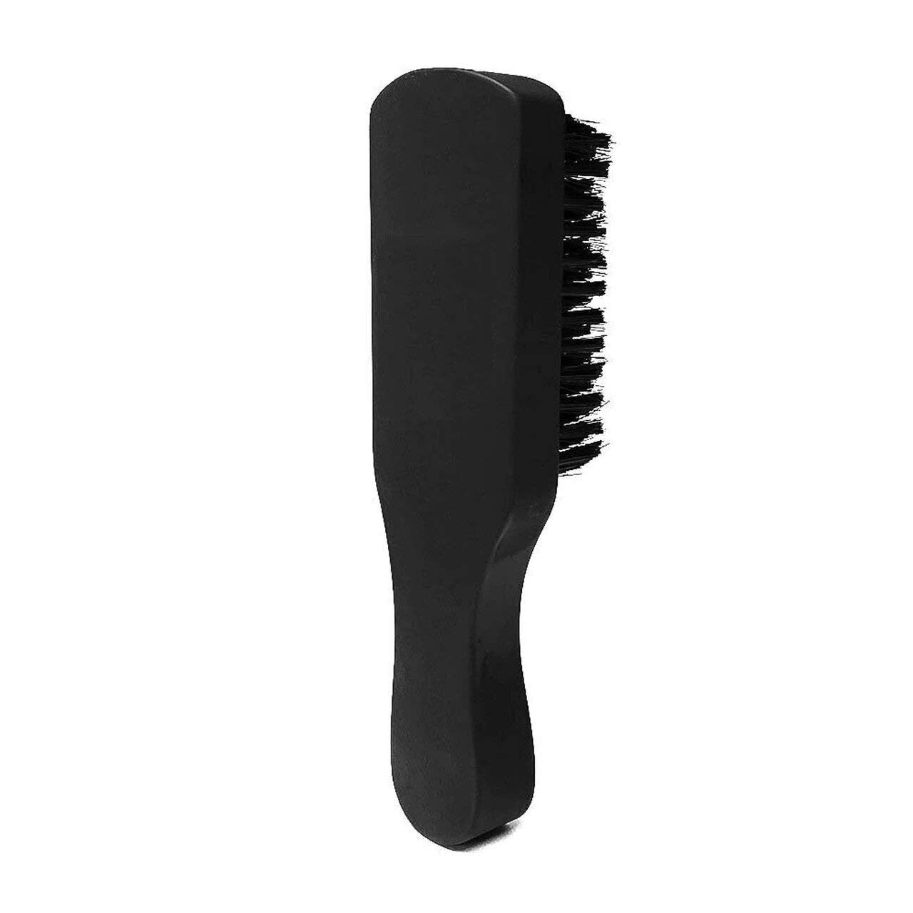 Haircut Detailing Brush for Fades - Black Club Brush for Hair Cutting