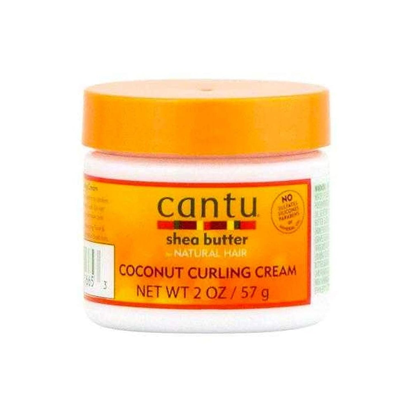 Natural Shea Butter Coconut Curl Cream - 2 Oz Hydrating & Defining Hair Treatment