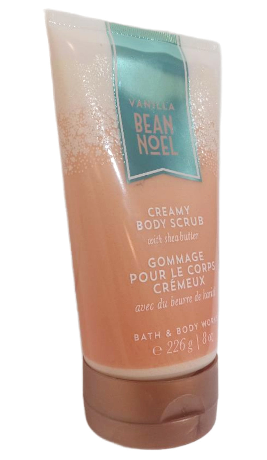 Bath & Body Works Creamy Scrub Vanilla Bean Noel 8 Oz Unboxed