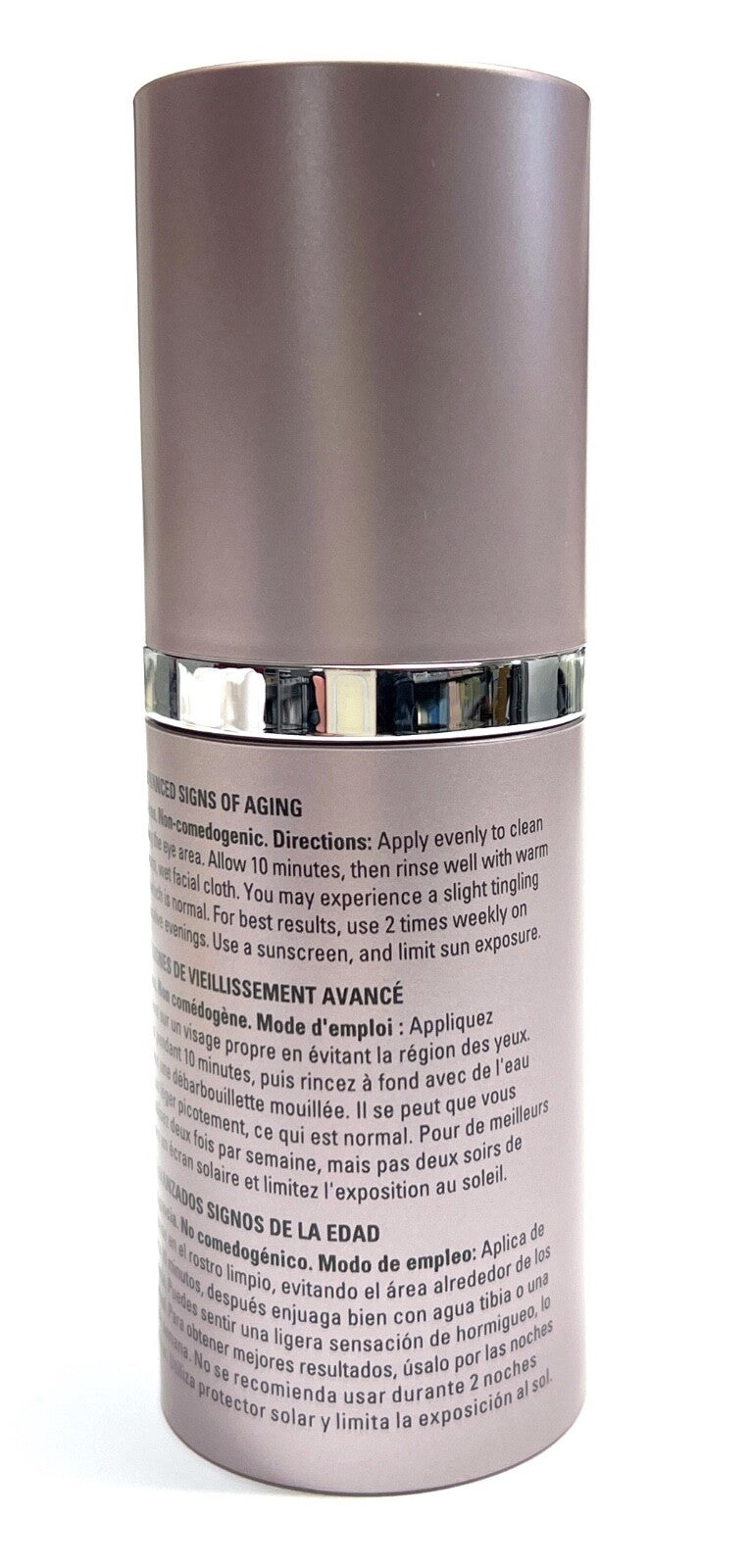 Facial Peel Gel Cream - 1.7 oz Rinse-Off Exfoliator