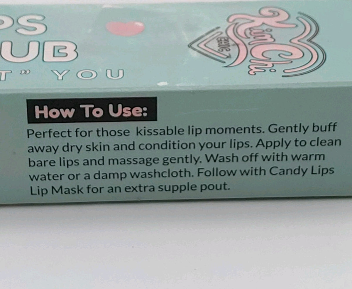 Lip Scrub Minty Candy Lips Exfoliator with Sugar & Vitamin E