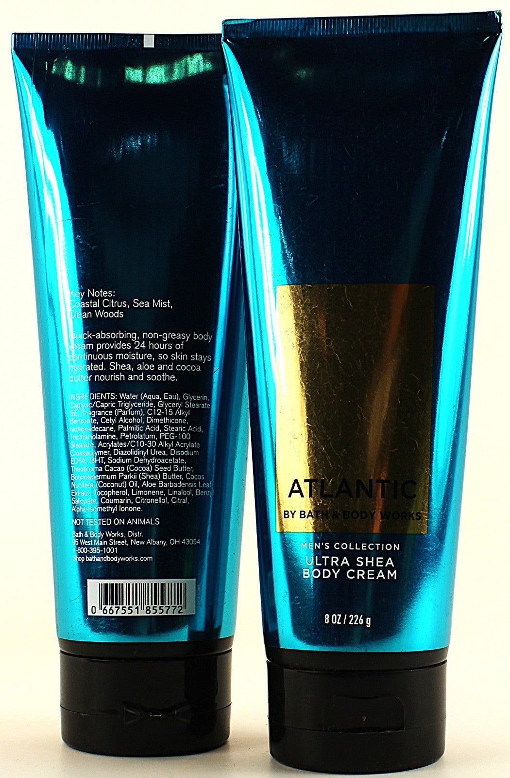 Atlantic Body Cream Lotion - 8oz (2-Pack)
