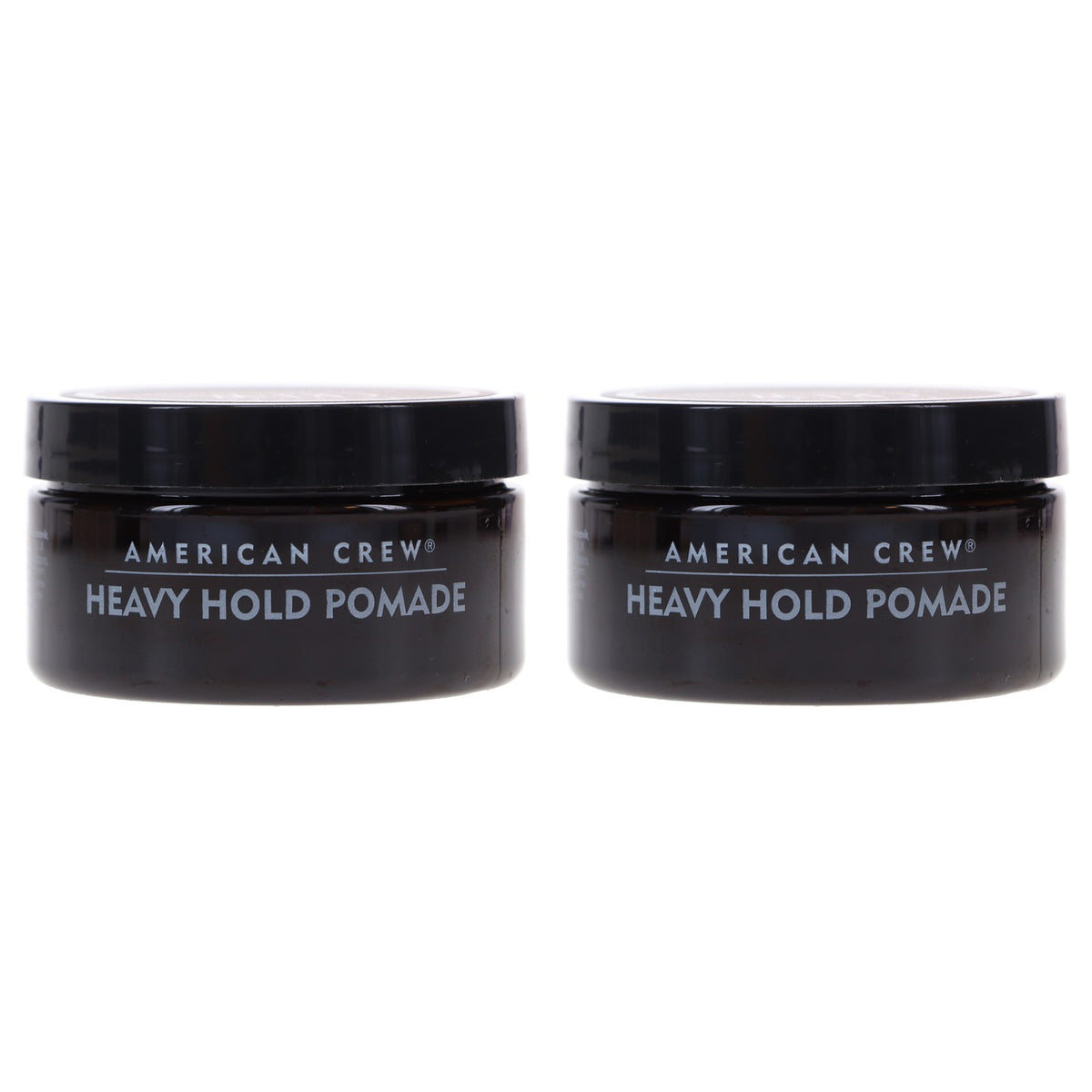 Heavy Hold Hair Pomade 3 oz - 2 Pack for Strong Styling & Shine