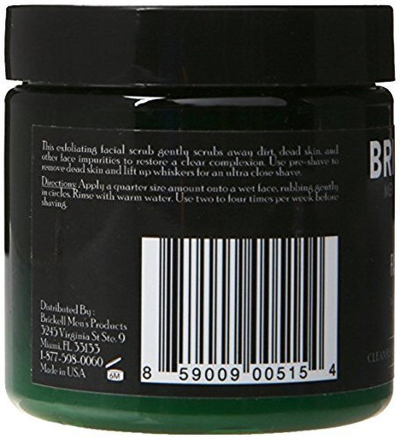Men's Organic Face Scrub for Deep Exfoliation & Clear Skin - Natural & Gentle