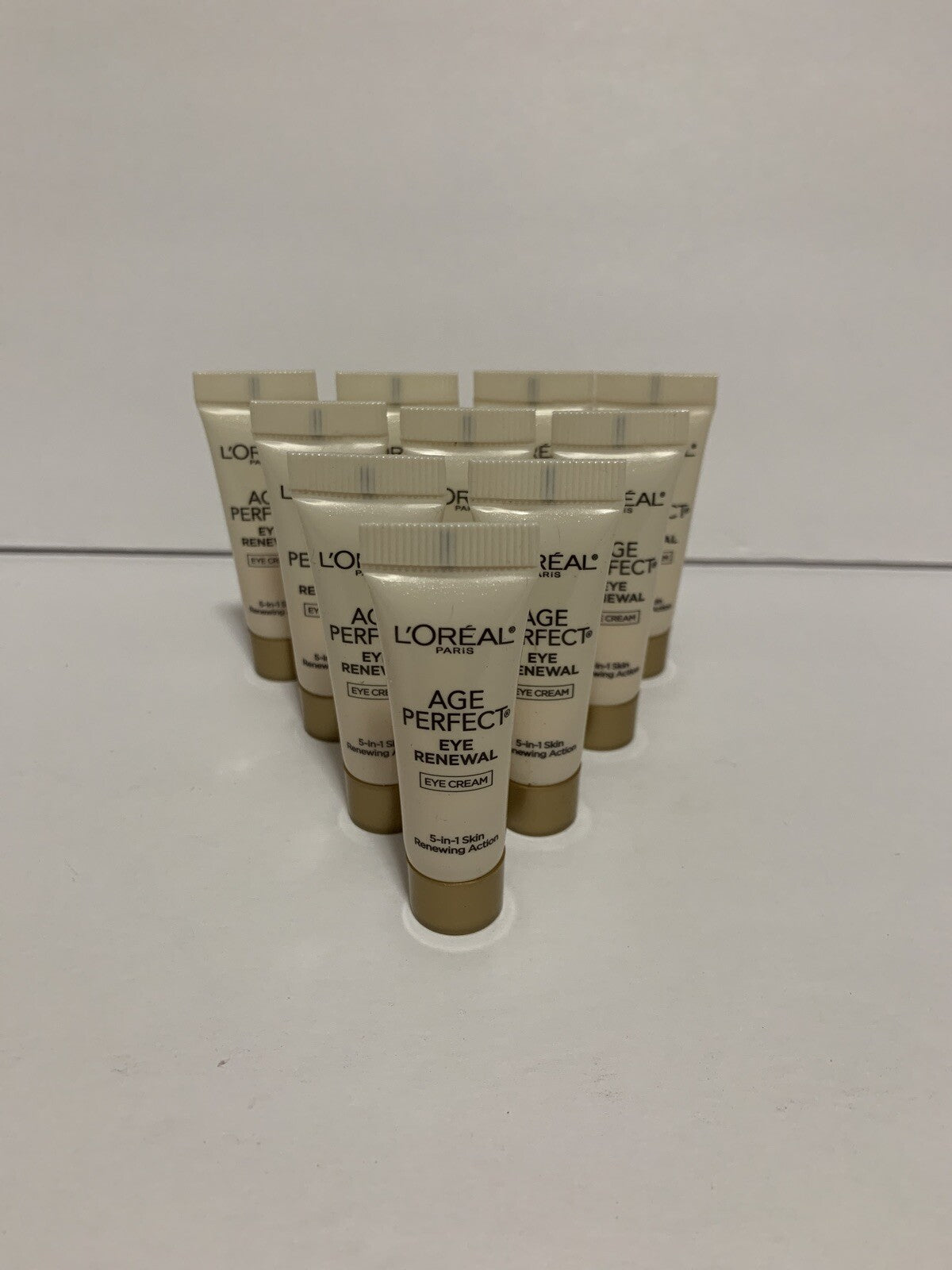 L'Oréal Age Perfect Eye Renewal Eye Cream Travel Size 0.10 Oz Pack of 10