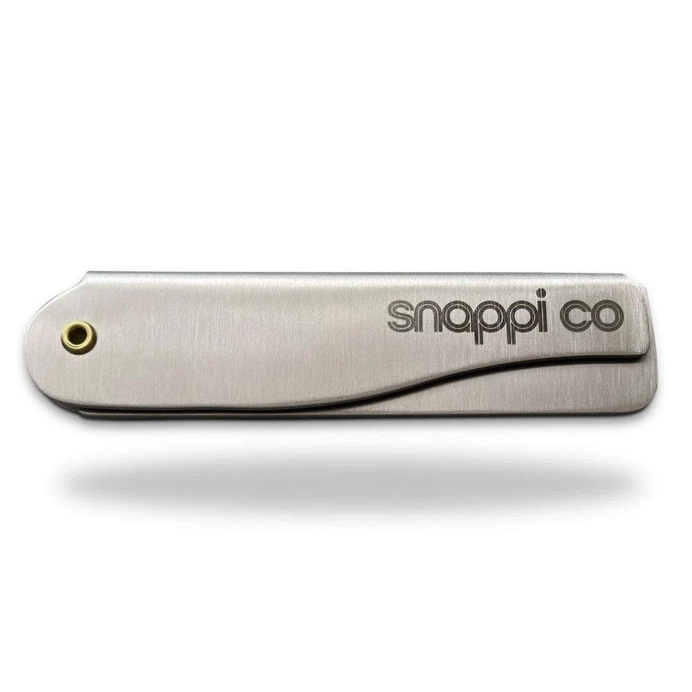 Metal Folding Beard Comb Stainless Steel Travel Grooming Tool for Men