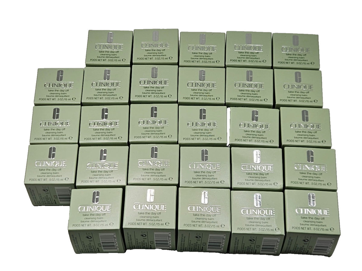 Clinique Take the Day Off Cleansing Balm Set - 15mL Travel Size 28 pcs