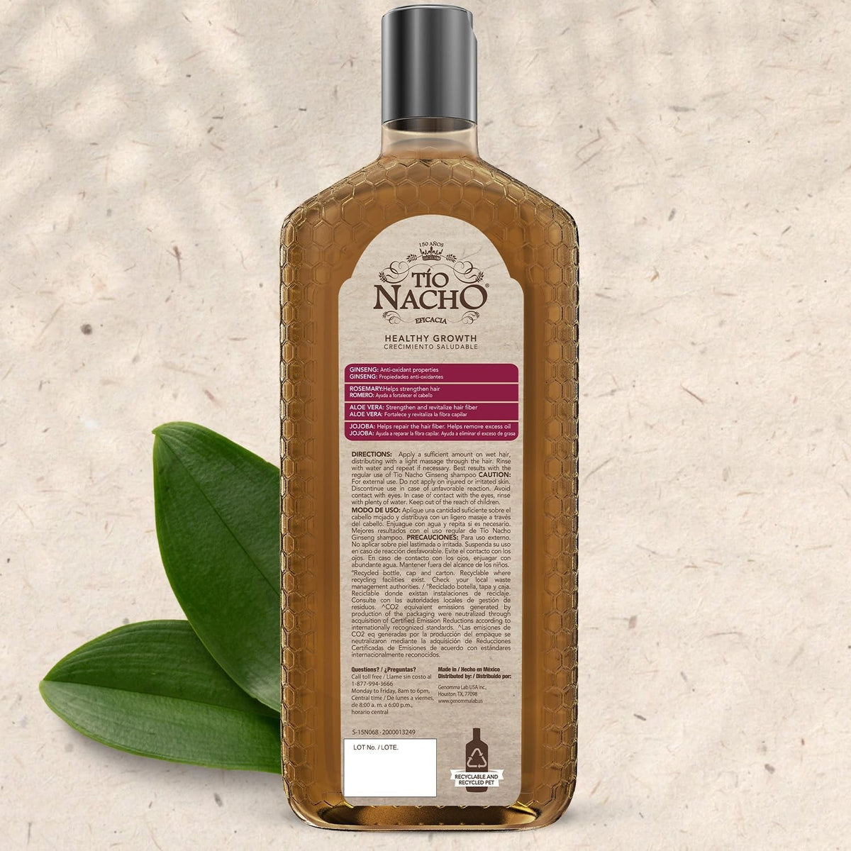 Hair Growth Shampoo with Ginseng & Royal Jelly