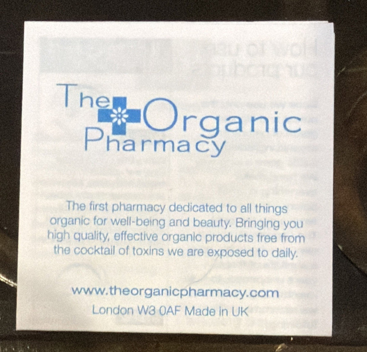 The Organic Pharmacy Flower Petal Deep Cleanser & Mask For Radiant
