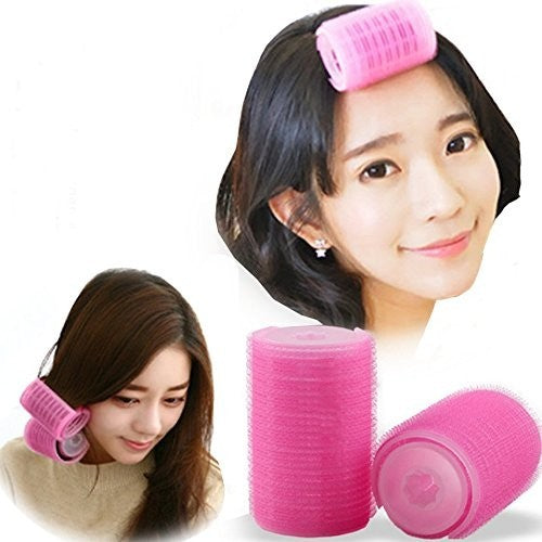 Reusable Pink Double-Layer Hair Curlers for Gorgeous, Long-Lasting Curls