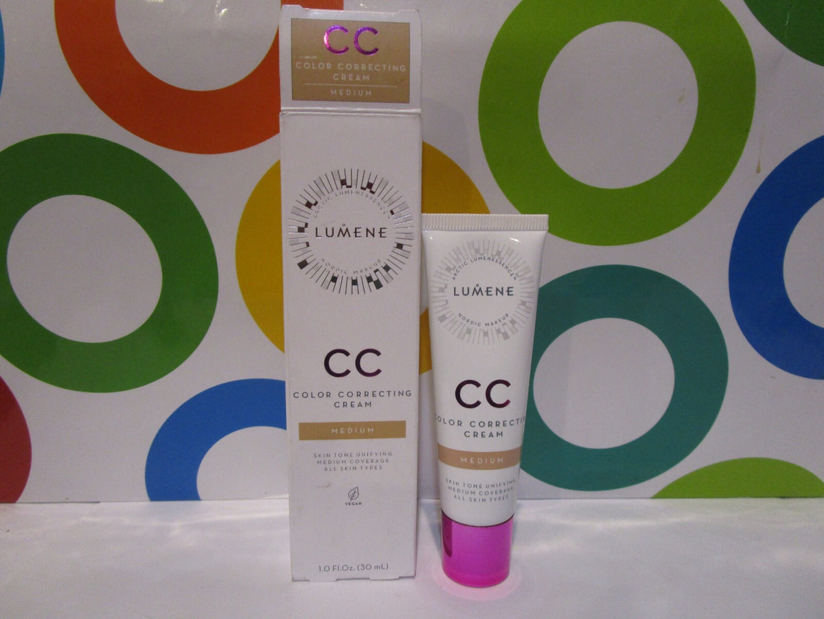 Color Correcting CC Cream Medium 1 Oz - Skin Tone Evening & Brightening